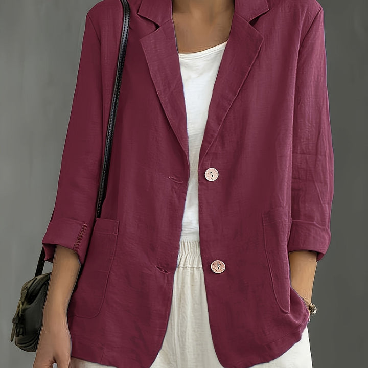 Jayde - Elegante Chaqueta De Algodón