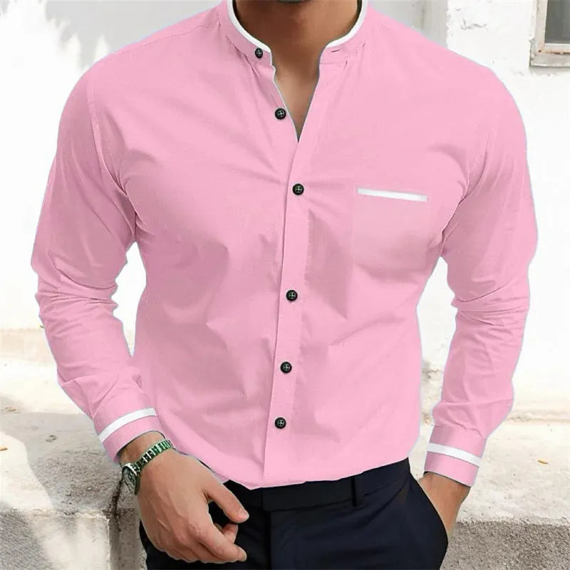 Askar - Camisa De Manga Larga Con Botones