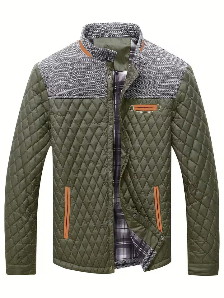 Stetson - Chaqueta Acolchada Con Diseño De Rombos