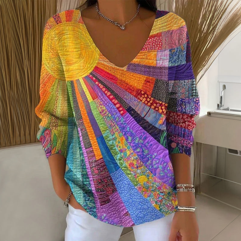Aeliana - Top Vintage A La Moda