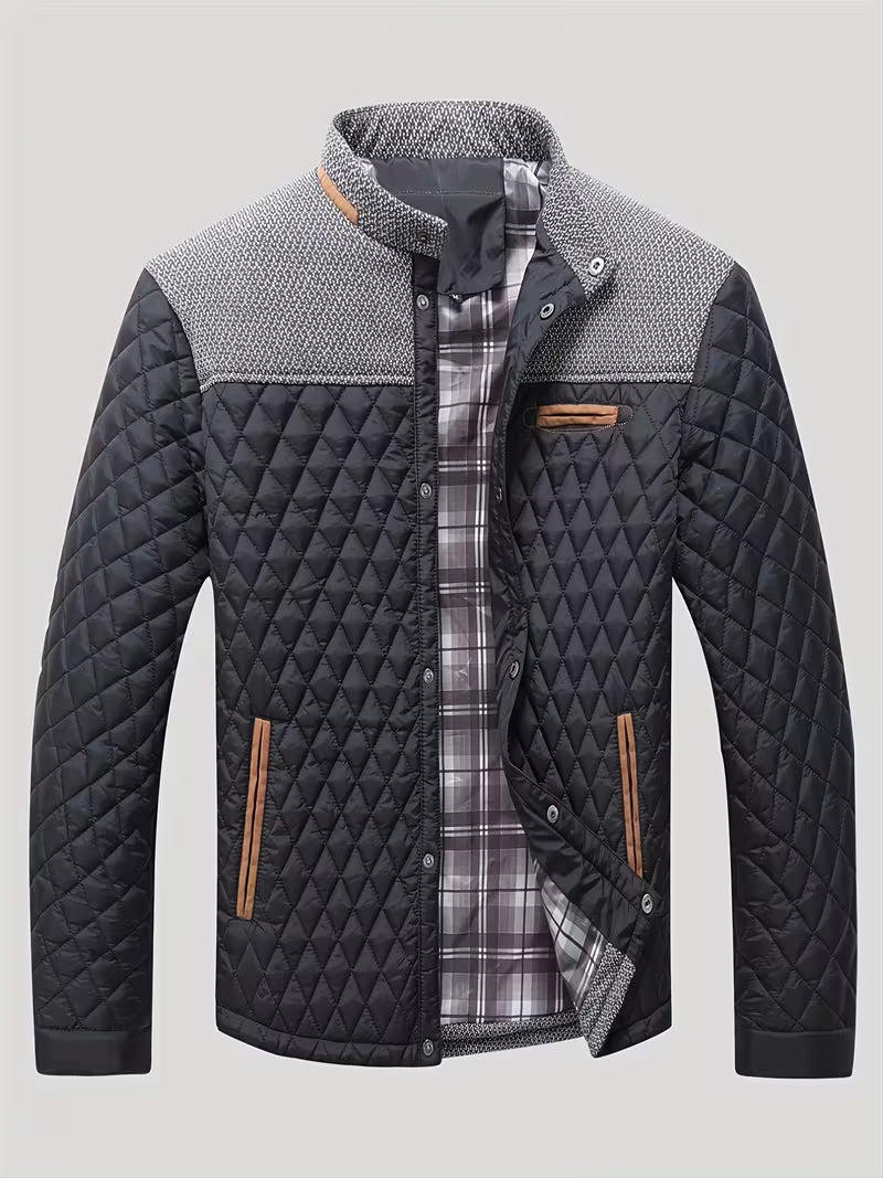 Stetson - Chaqueta Acolchada Con Diseño De Rombos