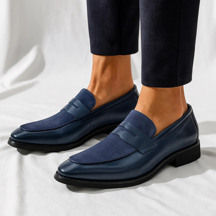 Callen - Mocasines Sin Cordones en Dos Tonos