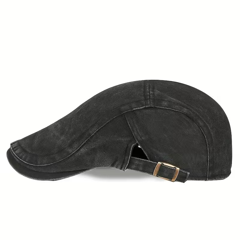 ComfyLuxe - Gorra Vaquera Con Hebilla Ajustable