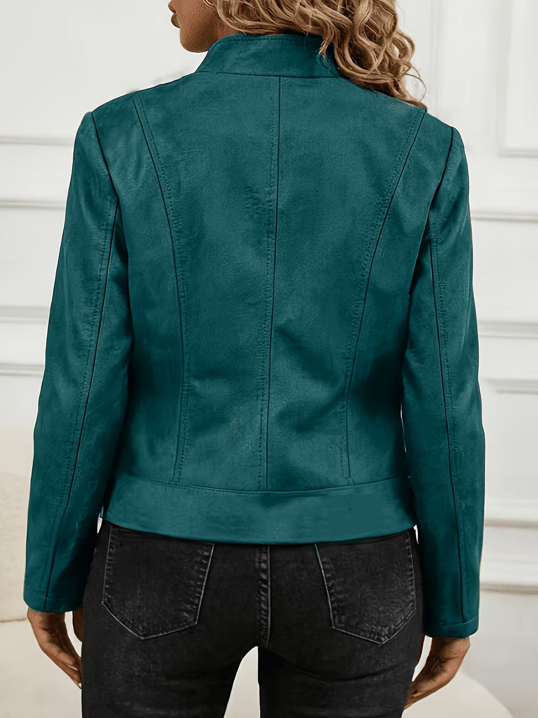Amina - Chaqueta De Manga Larga Con Cremallera