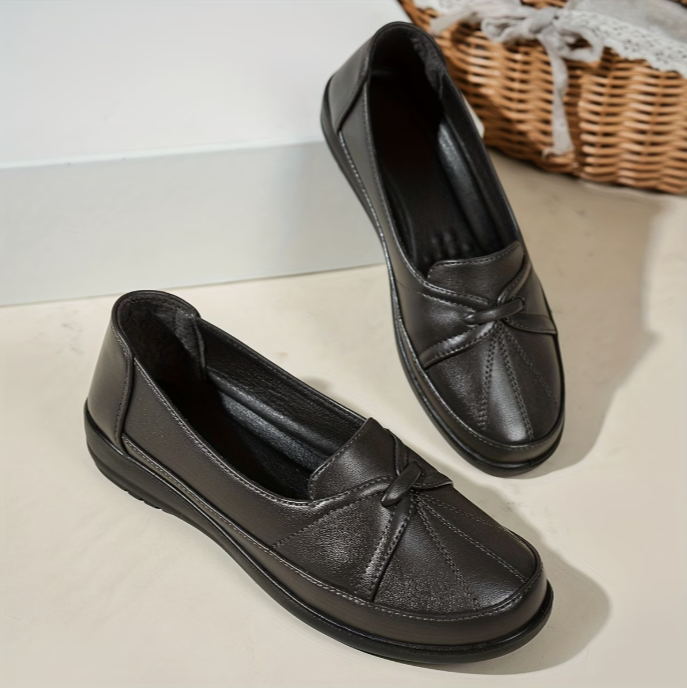 Logina - Mocasines De Imitación De Piel