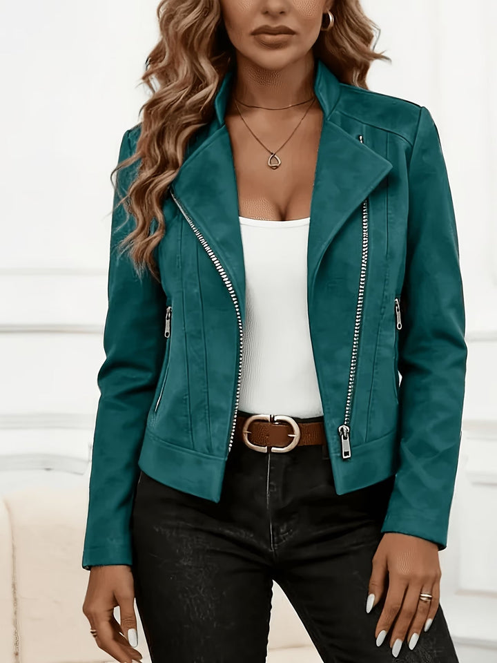 Amina - Chaqueta De Manga Larga Con Cremallera