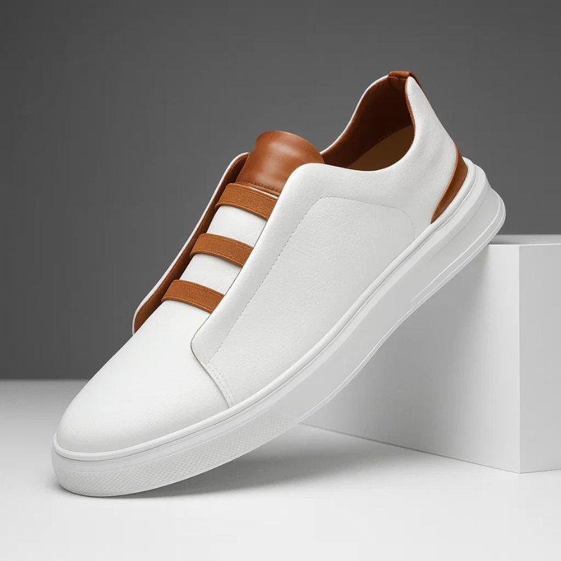 Geraldo - Zapatillas De Piel Auténtica