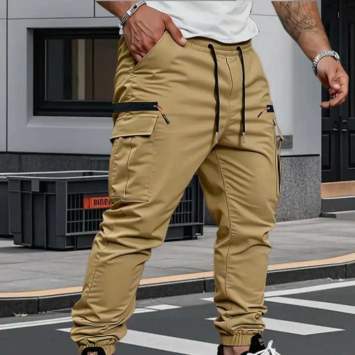 Masoon - Pantalones Jogger Elásticos y Versátiles