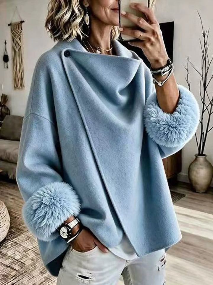 Maddia - Elegante Chaqueta De Pelo Sintético