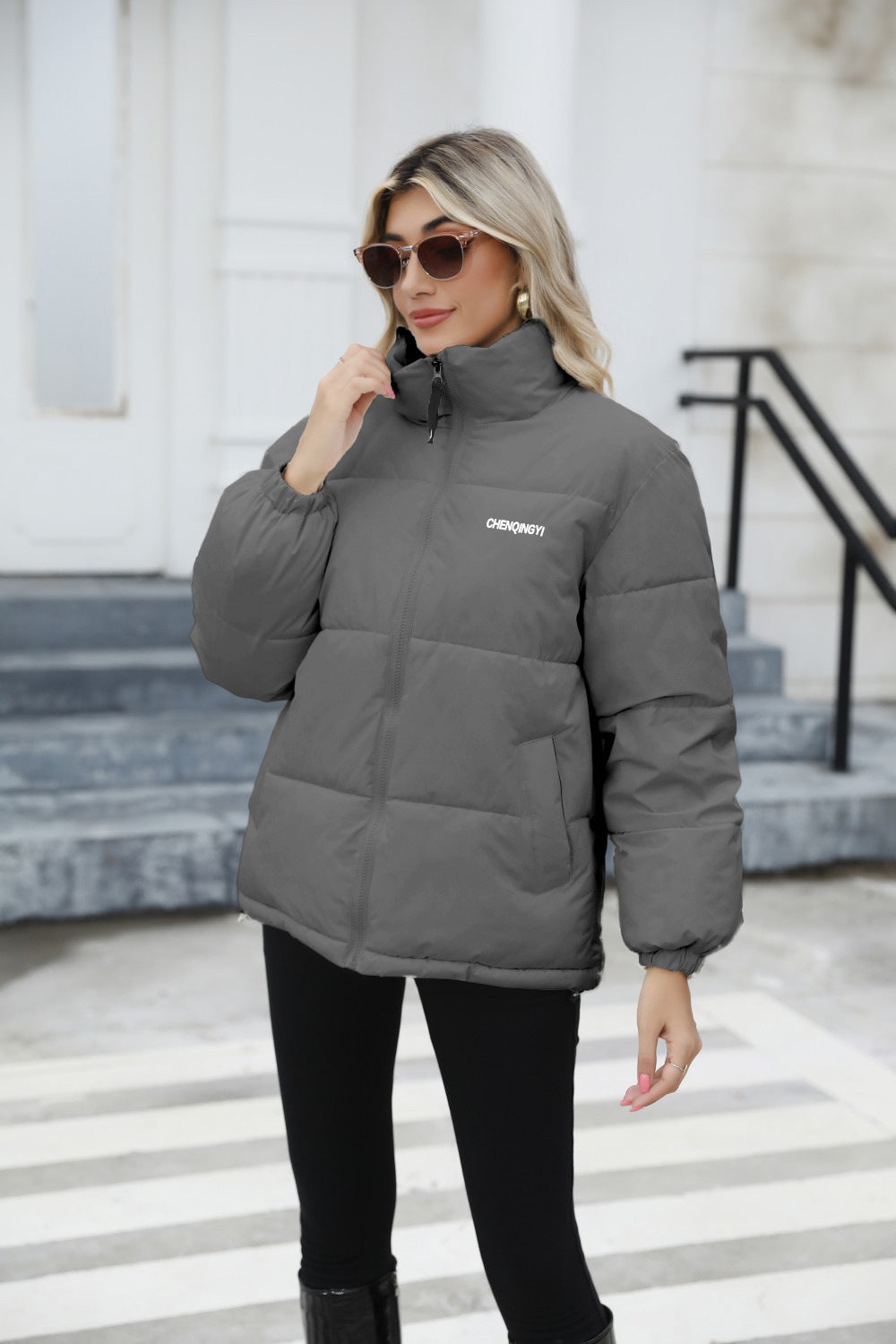 Kallena - Chaqueta Cálida Acolchada Y Cortavientos
