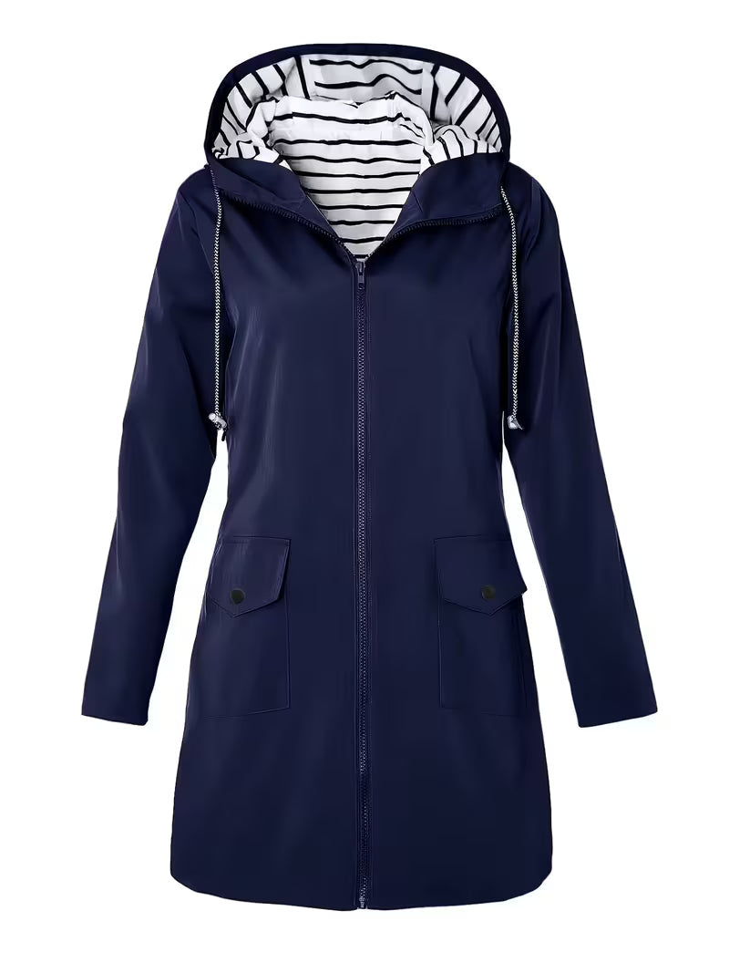 Rinola - Chaqueta Con Capucha Y Bolsillos
