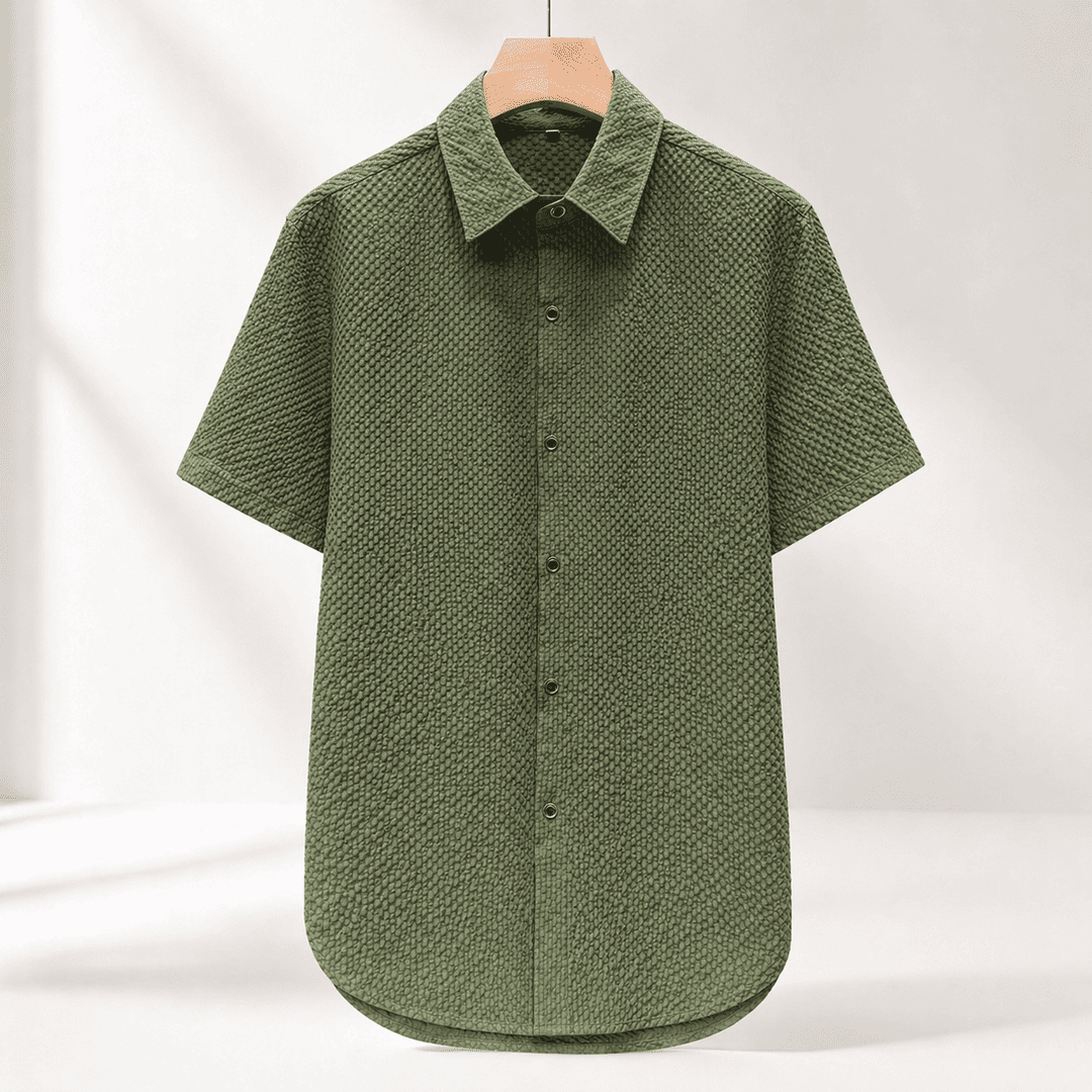 Filipe - Camisa De Manga Corta Con Textura
