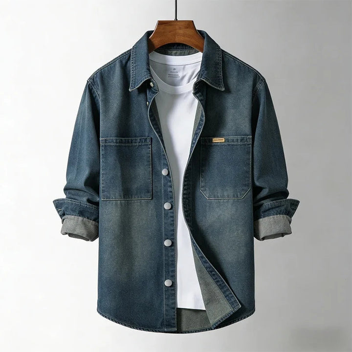 Tharaka - Camisa Oversize de Denim Ironside