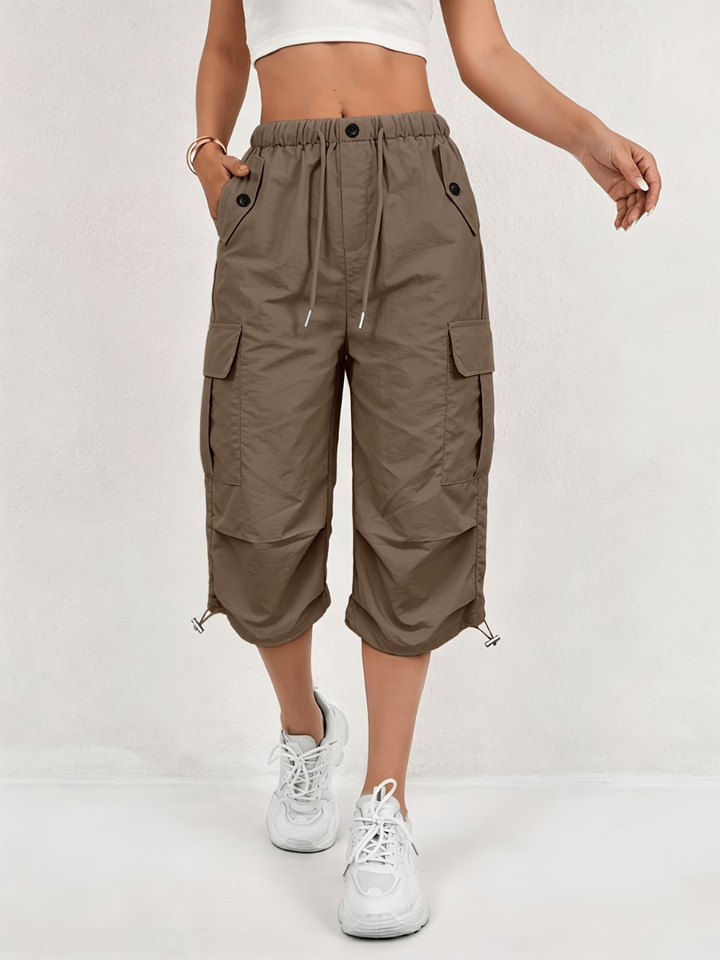 Nanna - Pantalones Cargo De Tres Cuartos Muy Cómodos