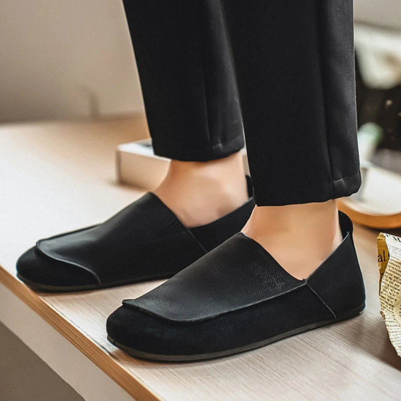 Hersch - Zapatos Cómodos De Cuero