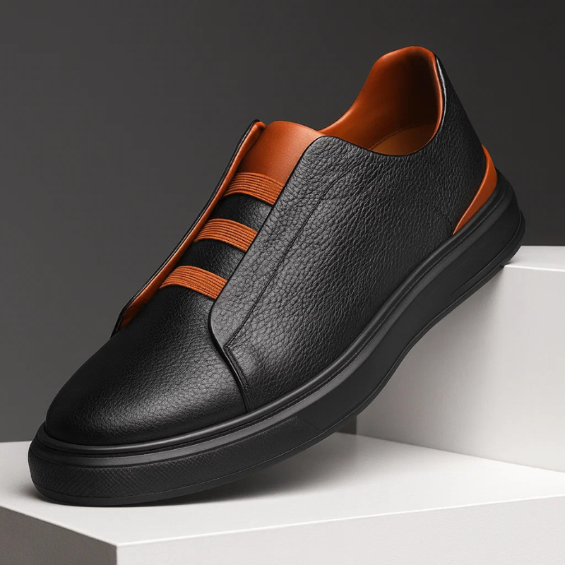 Geraldo - Zapatillas De Piel Auténtica