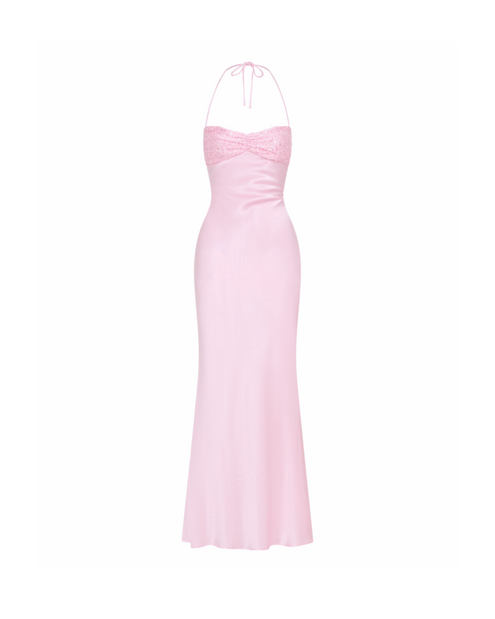 Nilysha - Elegante Vestido Largo Sin Mangas
