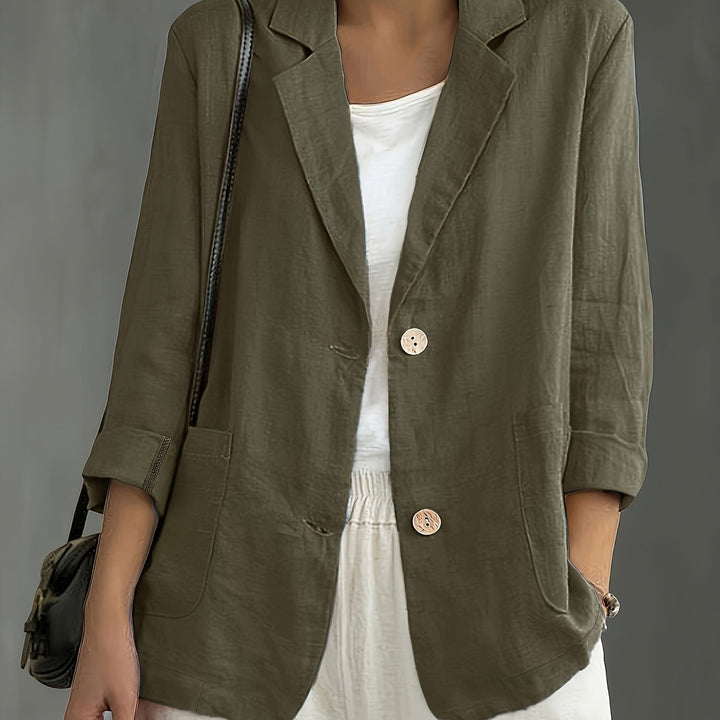 Jayde - Elegante Chaqueta De Algodón