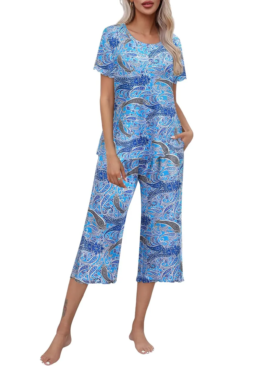 Rashini - Pijama Informal Estampado
