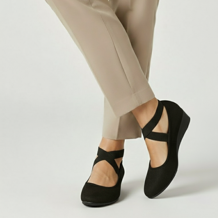 Dalida – Zapatos Ortopédicos Con Correas Cruzadas