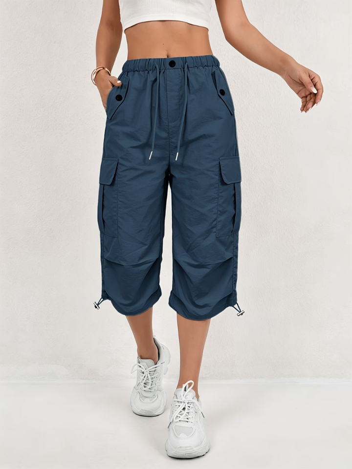 Nanna - Pantalones Cargo De Tres Cuartos Muy Cómodos