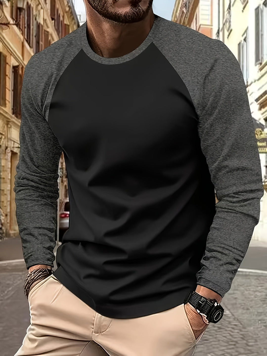 Narcisse - Camisa Elástica De Manga Larga