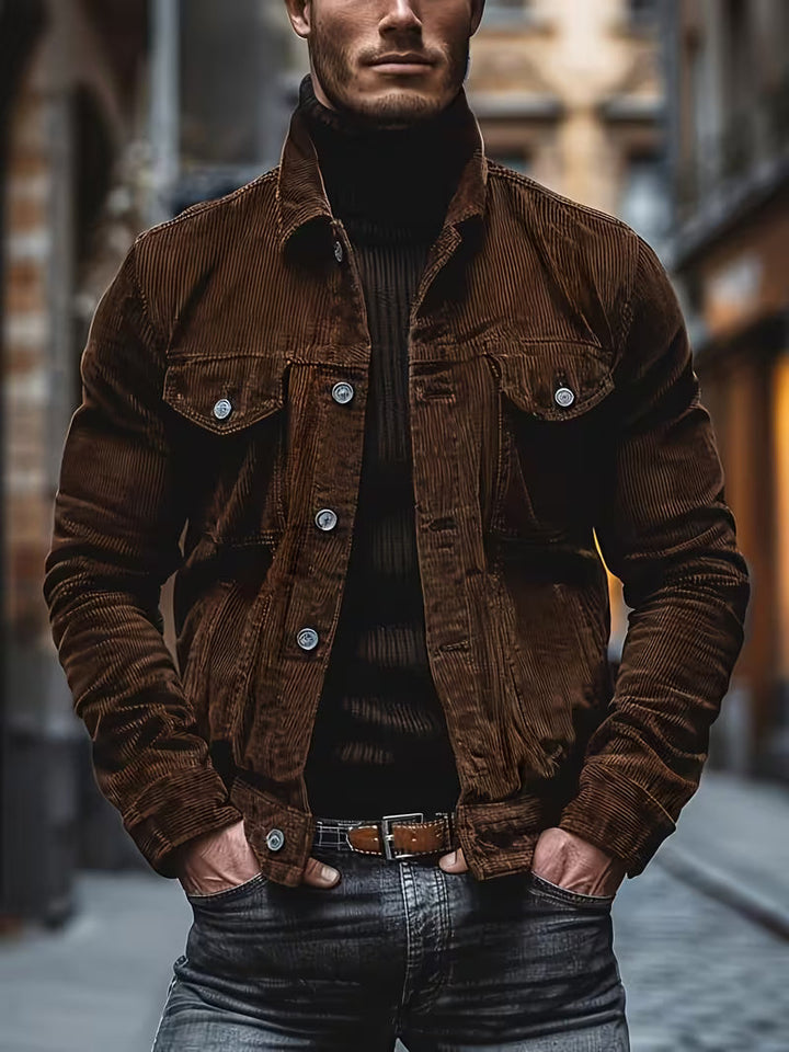 Warwick - Chaqueta De Pana Con Varios Bolsillos