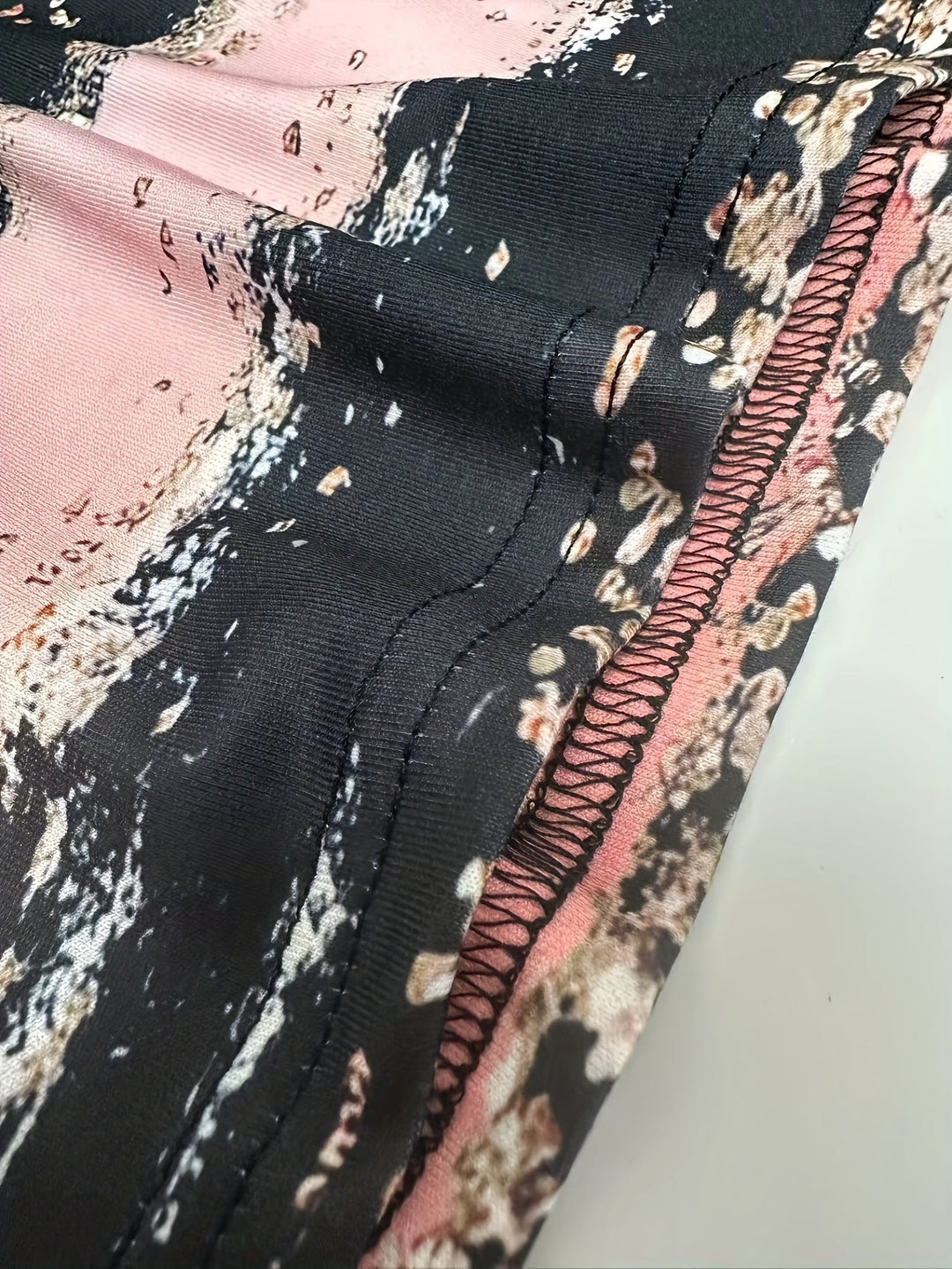 Anara - Camisa De Cuello Redondo a Rayas De Corte Holgado