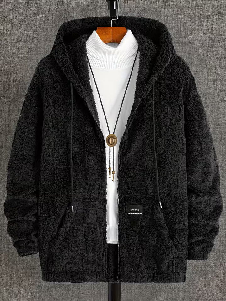Karun - Chaqueta De Forro Polar Con Capucha Y Cremallera