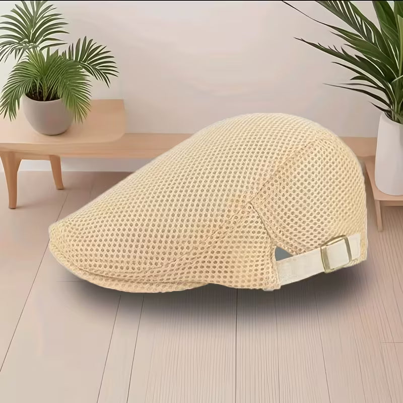 Rojer - Gorra De Malla Con Hebilla Ajustable