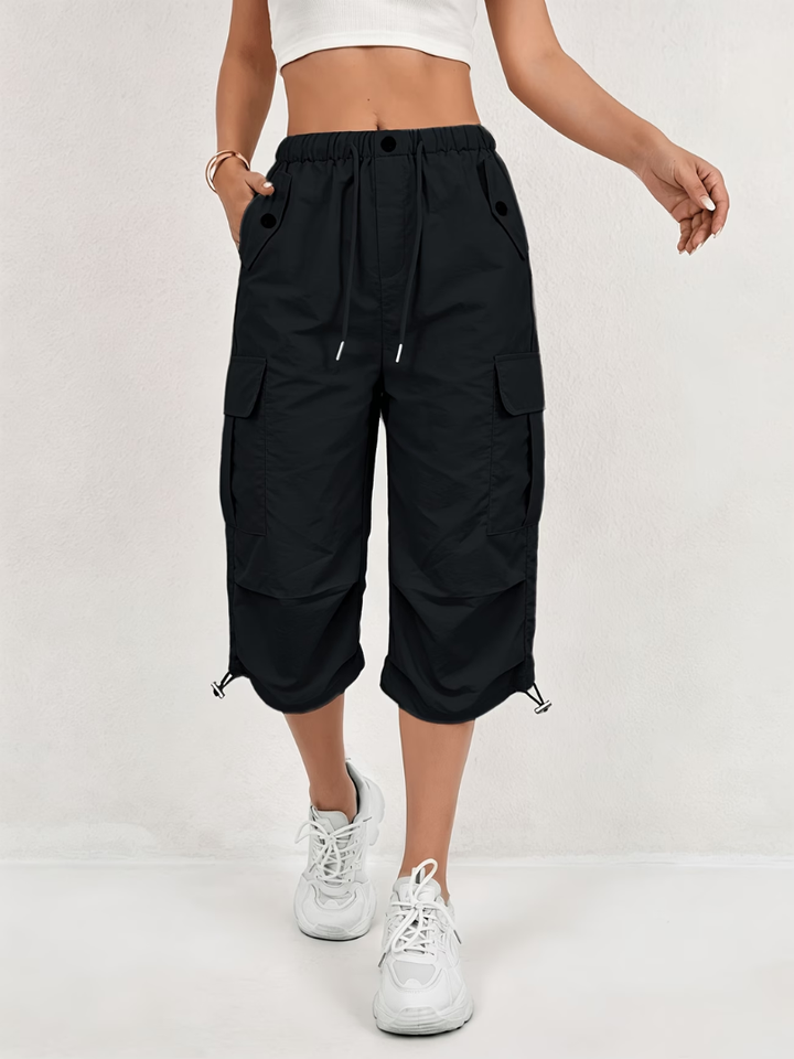 Nanna - Pantalones Cargo De Tres Cuartos Muy Cómodos