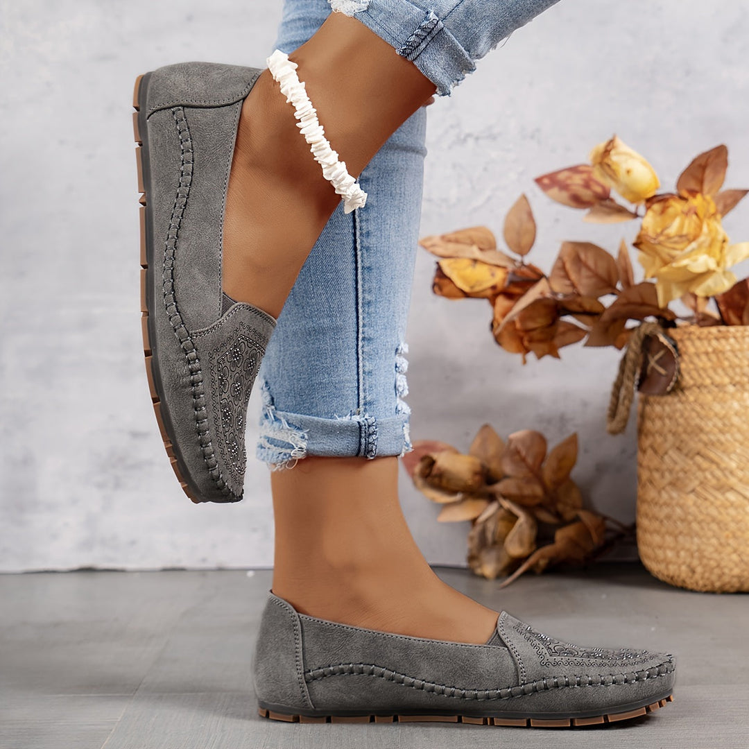 Lyrissa - Zapatos Cosidos Cómodos
