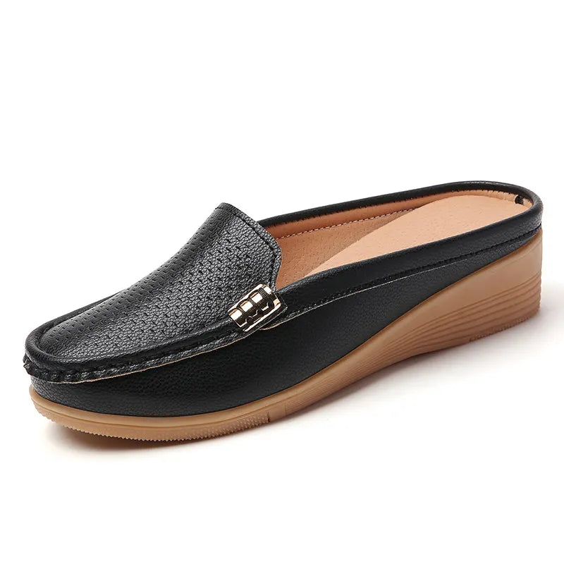 Morgani - Mocasines Ortopédicos De Piel Ligeros