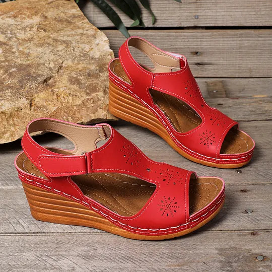Setia - Cómodas Sandalias Con Cuña