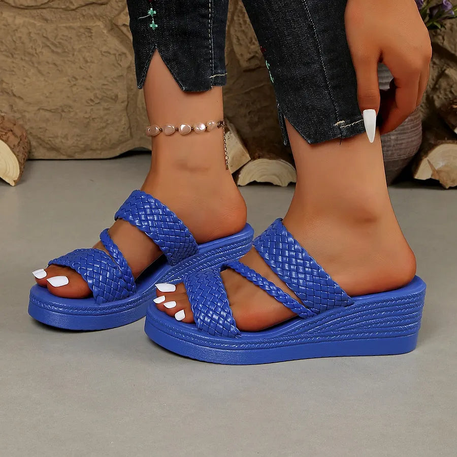 Kalwina - Cómodas Sandalias con Plataforma