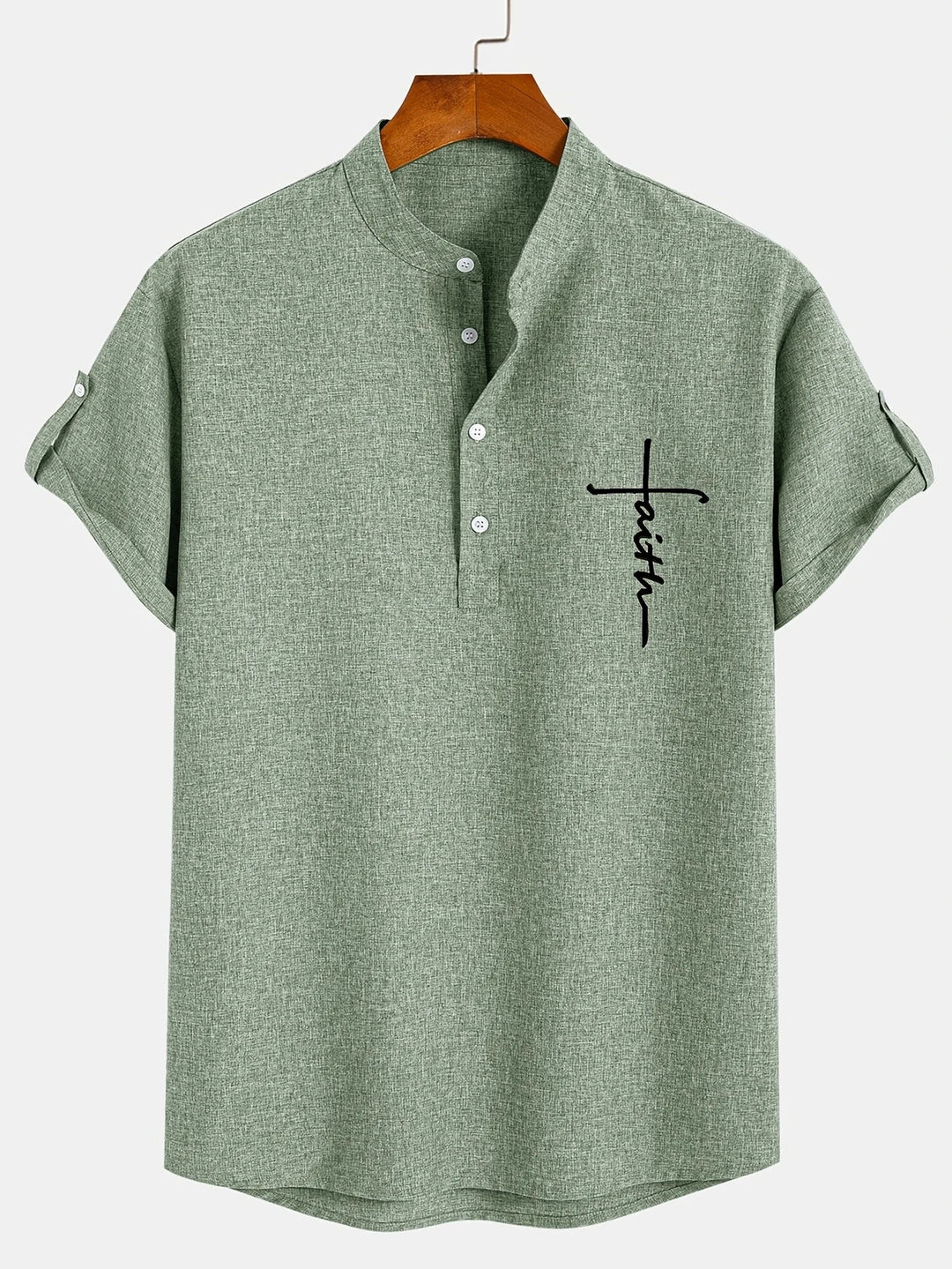 Samuelson -  Elegante Camisa De Manga Corta Con Cuello