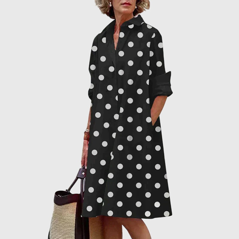 Oshadi - Elegante Minivestido Con Bolsillo