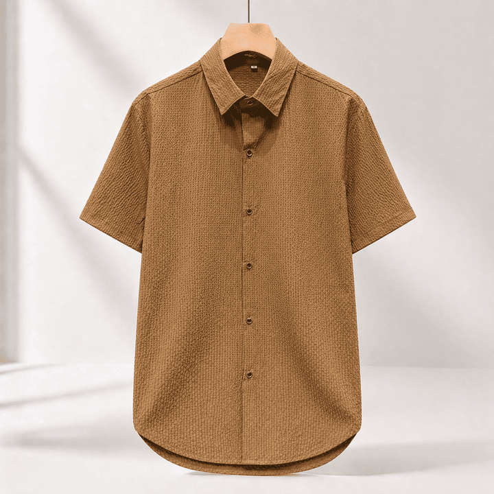 Filipe - Camisa De Manga Corta Con Textura