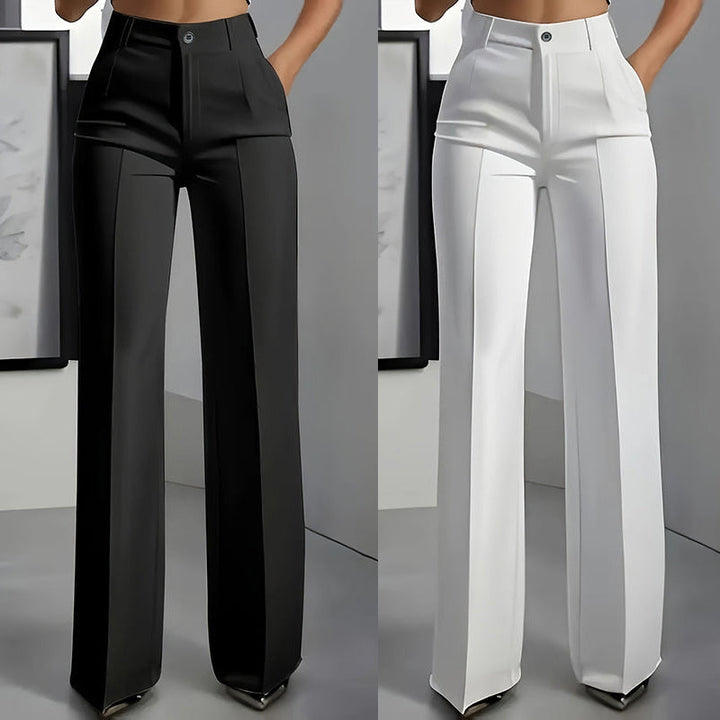 Linaya - Pantalones De Traje de Cintura Alta