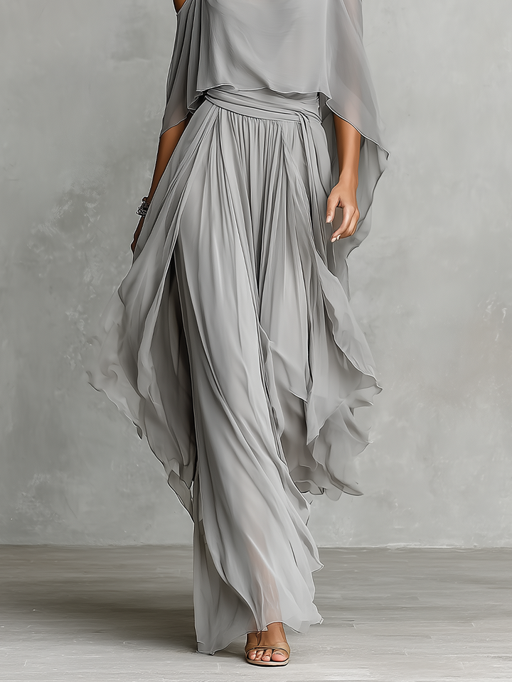 Roneeta - Conjunto De Top Con Tirantes y Pantalones Holgados