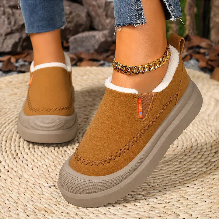 Adelya - Zapatos Elegantes Con Forro De Piel Sintética