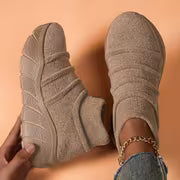 Mariyam - Zapatillas Tipo Calcetín Sin Cordones Con Suela Gruesa