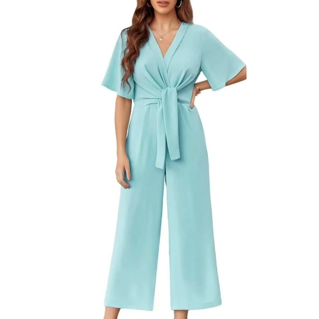 Gracie - Elegante Vestido De Verano Con Lazo De Encaje