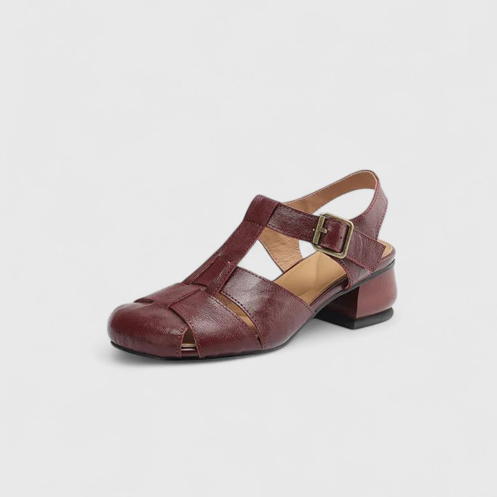 Kathy - Sandalias Con Correa y Hebilla
