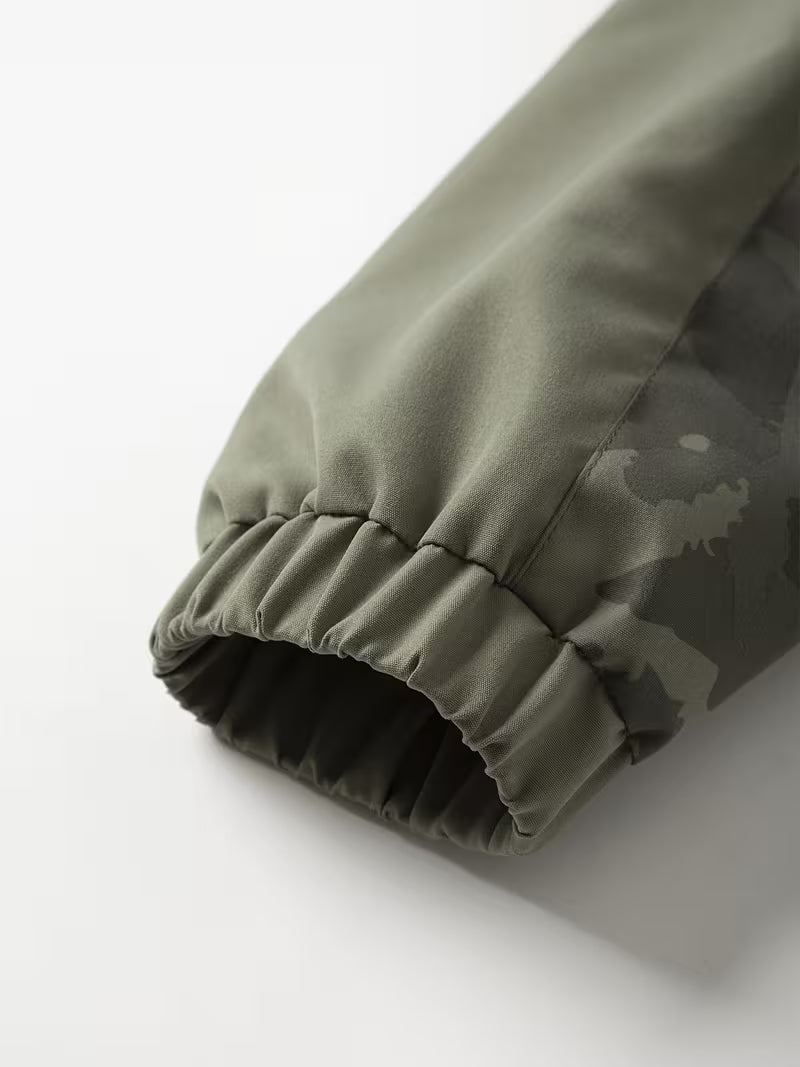 Brekks - Chaqueta Cortavientos Con Capucha Y Estampado De Camuflaje
