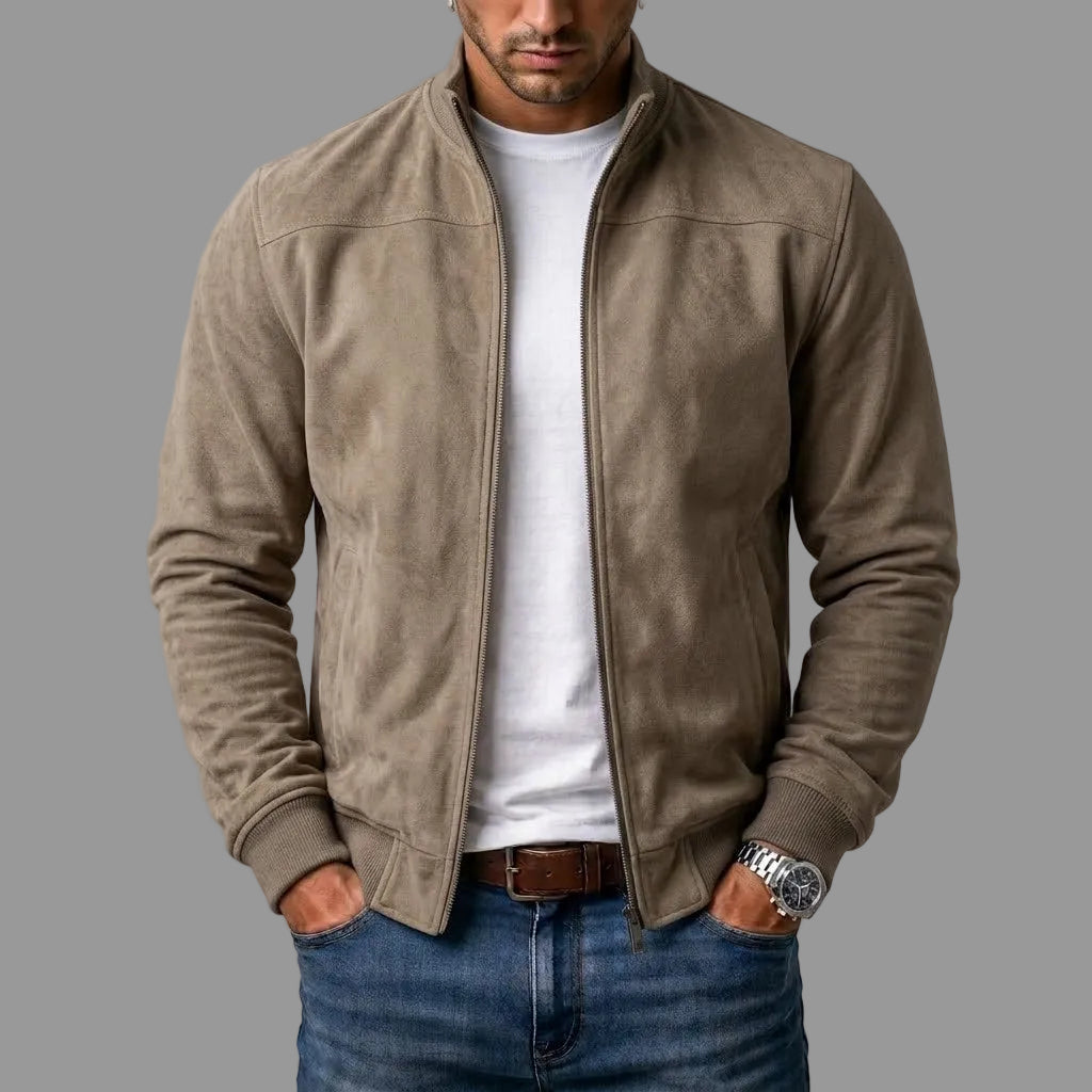 Kerral - Elegante Chaqueta De Ante