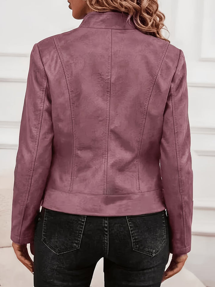 Amina - Chaqueta De Manga Larga Con Cremallera