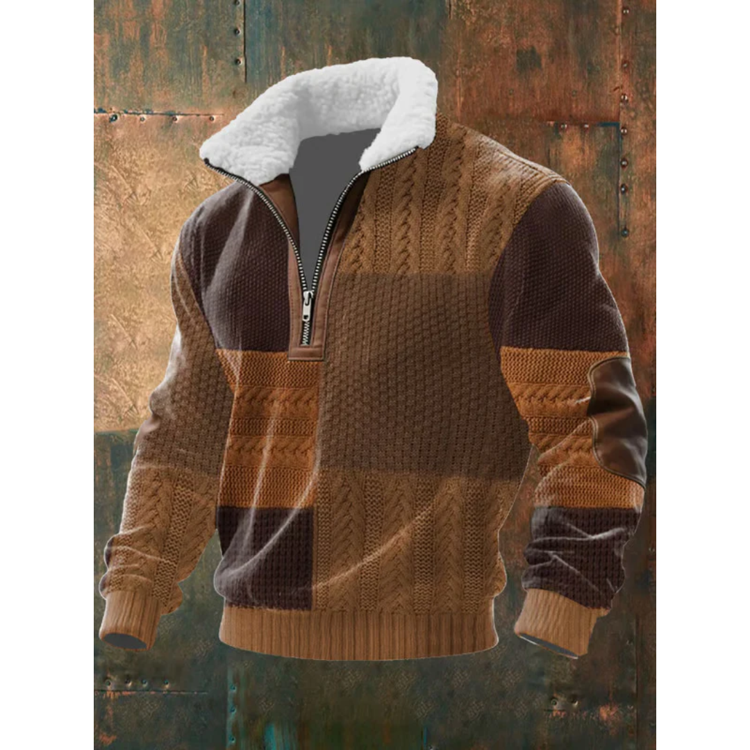Naushad - Jersey Cálido De Cuello Alto