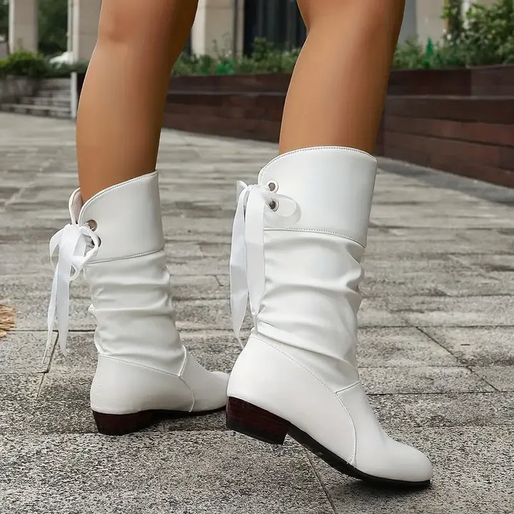 Anyssa - Botín Elegante Con Cordones