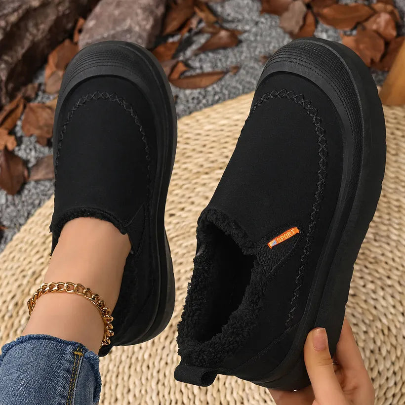 Adelya - Zapatos Elegantes Con Forro De Piel Sintética